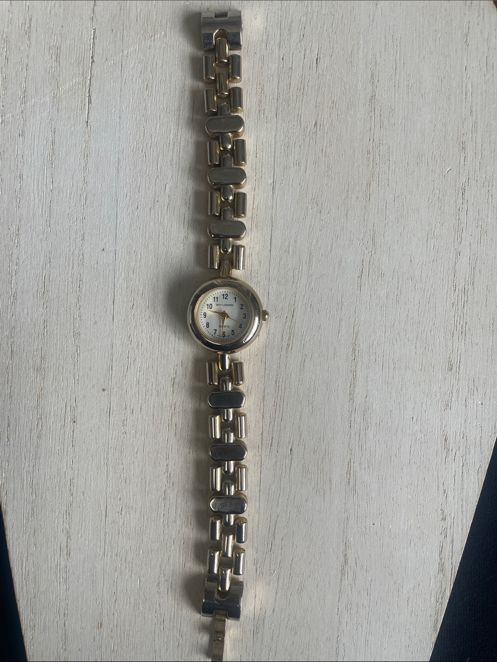 Vintage ladies Boy London gold bracelet watch